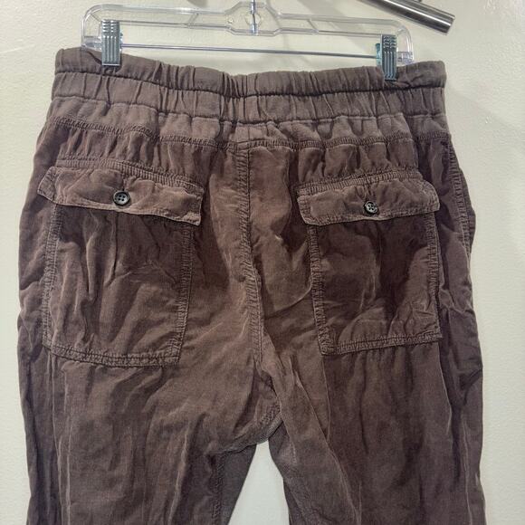 James Perse Mixed Media Corduroy Pants – Brown – Size 4 (XL) - Picture 9 of 15